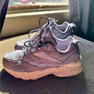 Women’s Reebok Aztrek Double 93 Cream/Grape Size 7